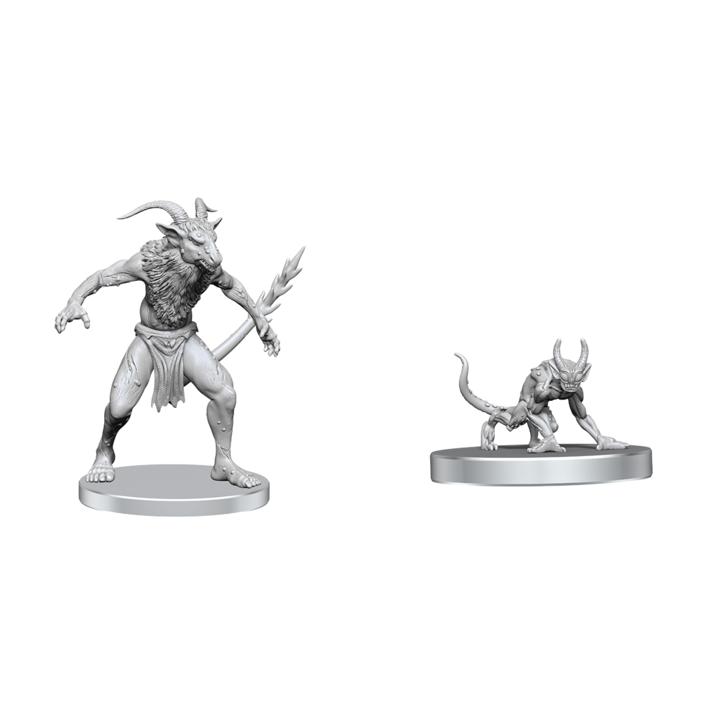 D&D Unpainted Minis: Bulezau & Quasit